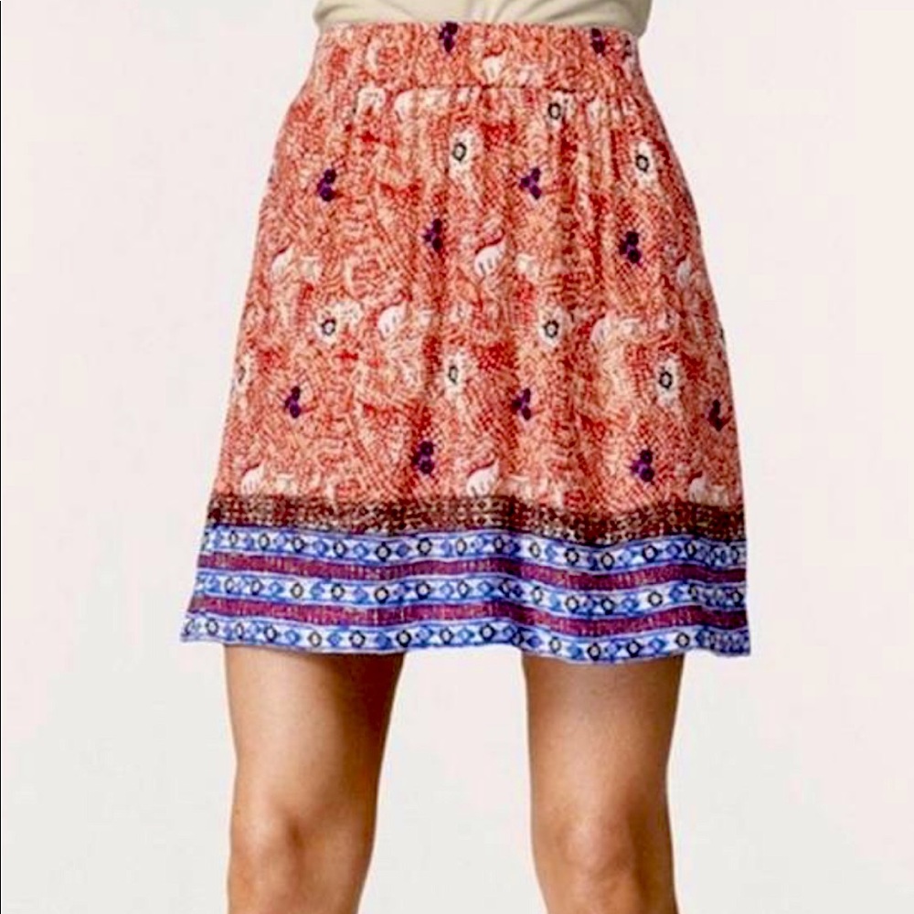 CAbi Bella Batik Style Skirt | SIZE XS